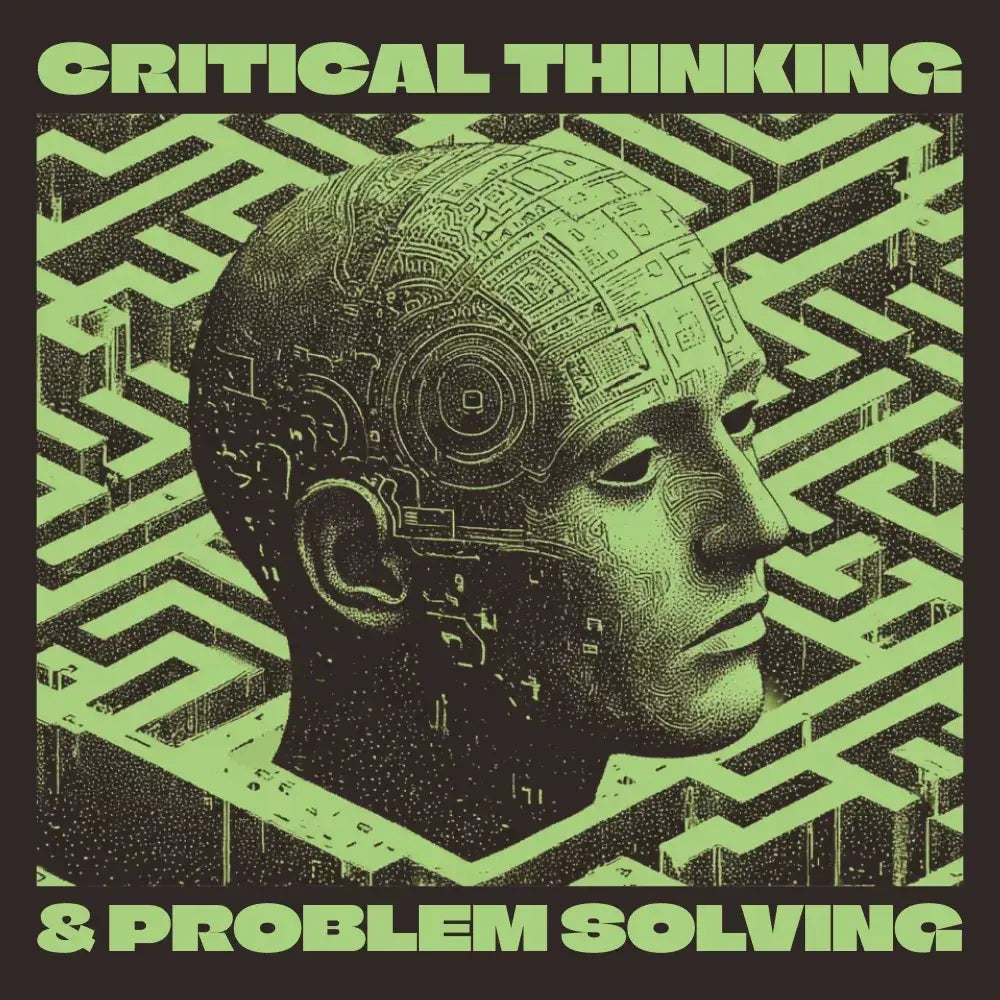 Critical Thinking &amp; Problem Solving eBook – Digital Download Guide for Smarter Decision Making, Brain Teasers &amp; Life Skills Ebook