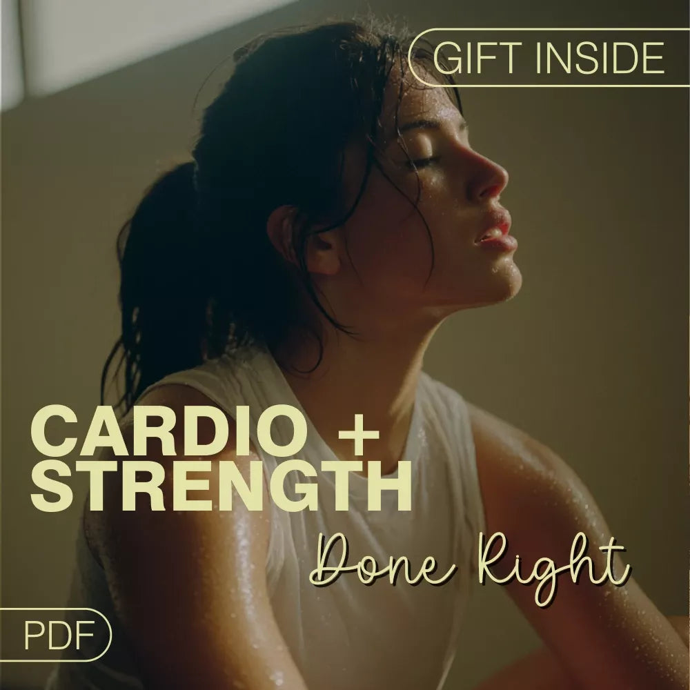 Cardio + Strength Done Right | How to Combine Cardio and Strength Training Effectively | Fitness Checklist for Fat Loss, Muscle Gain &amp; Endurance