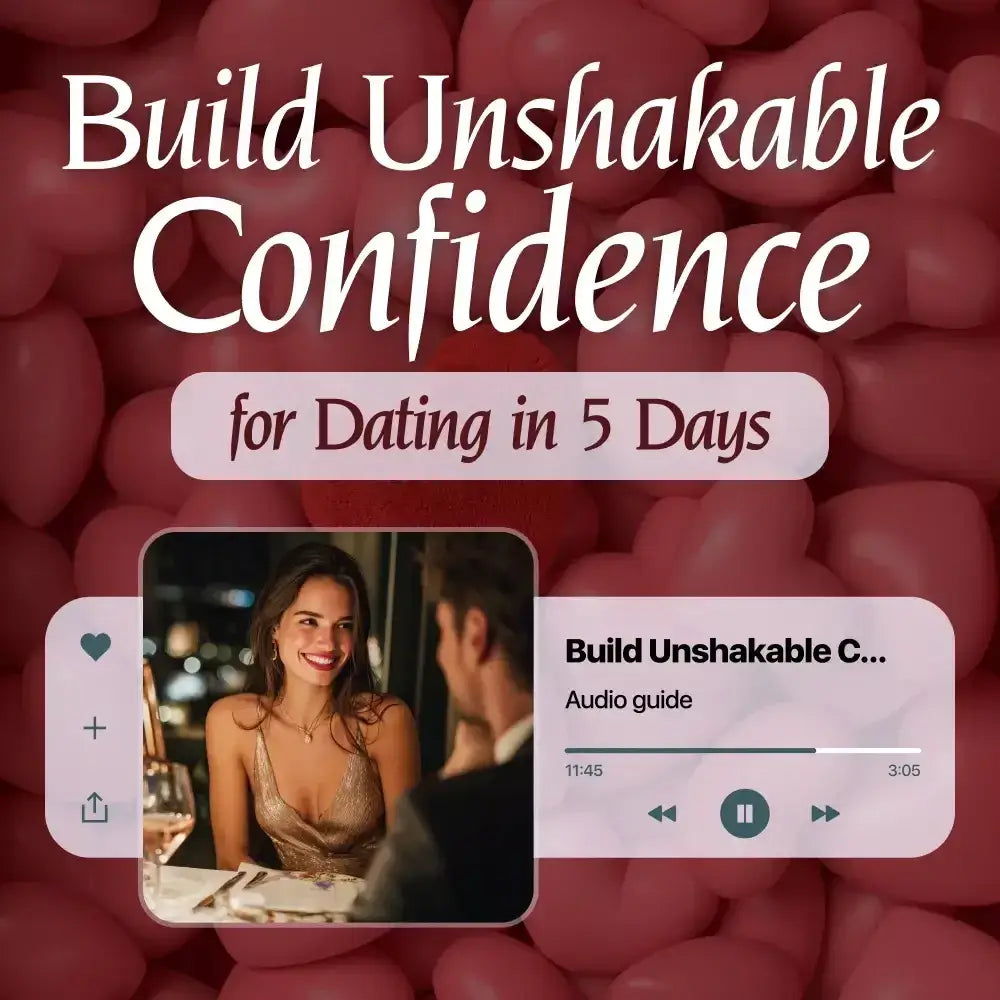 Build Unshakable Confidence for Dating in 5 Days | Audio Program | Digital Download | Dating Confidence Training | Body Language &amp; Conversation Skills