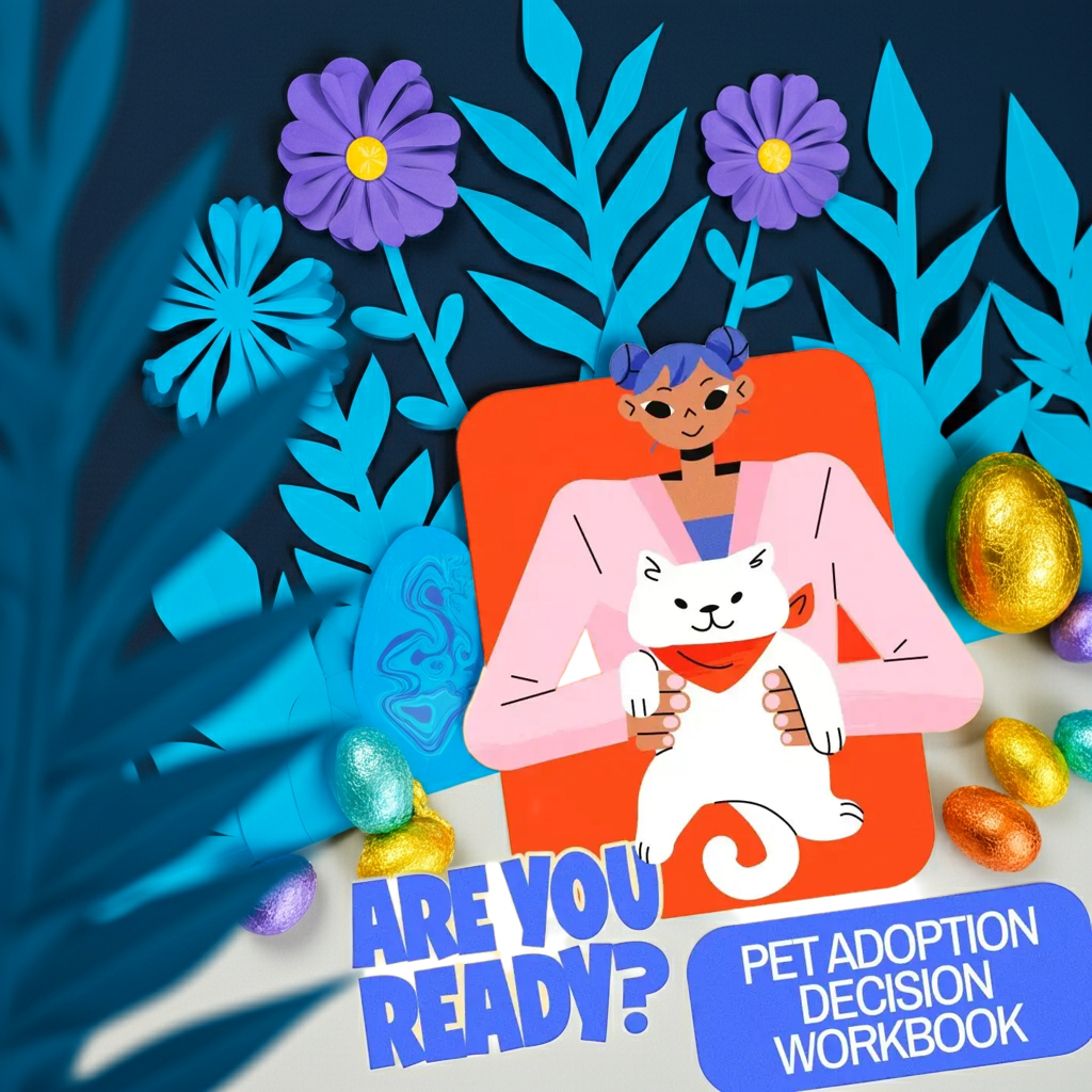 Are You Ready? Pet Adoption Decision Workbook | Printable Pet Adoption Guide